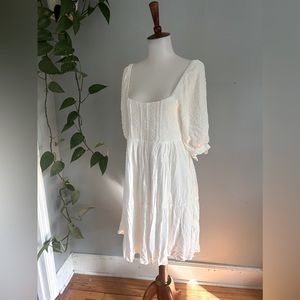 Altar’d State White Cottagecore Dress